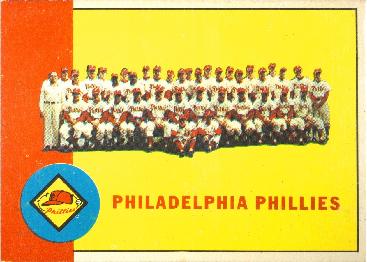 1963 Topps #13 Philadelphia Phillies
