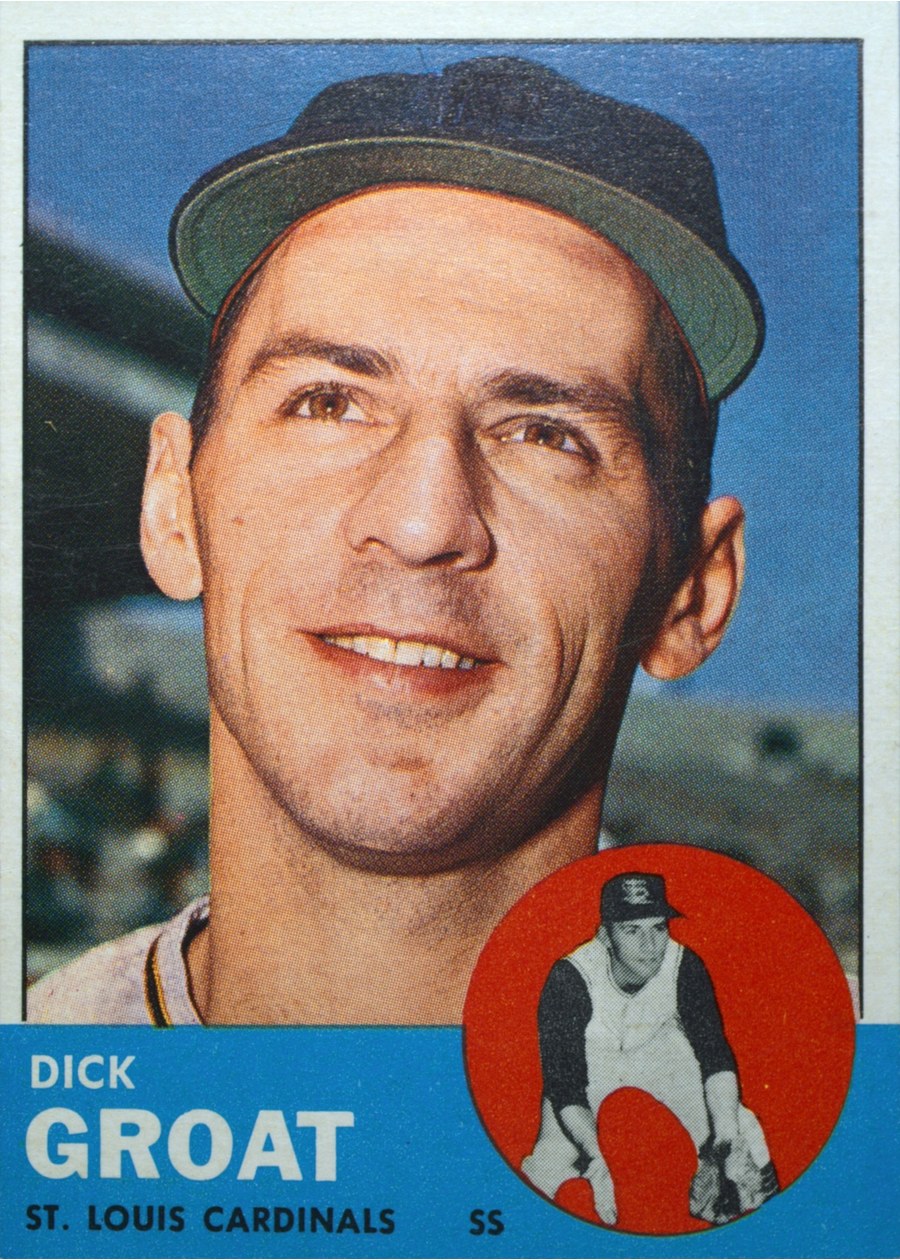 1963 Topps #130 Dick Groat, St. Louis Cardinals