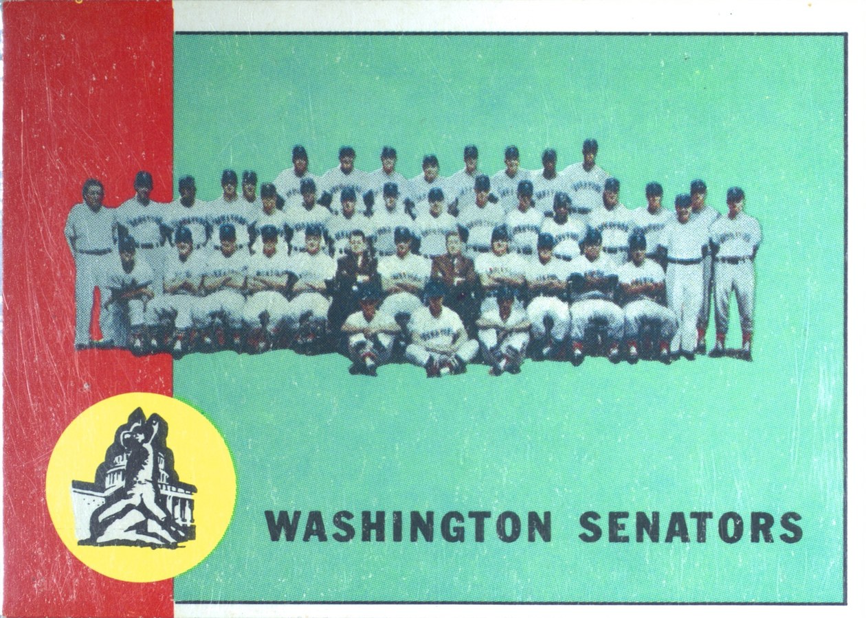 1963 Topps #131 Washington Senators