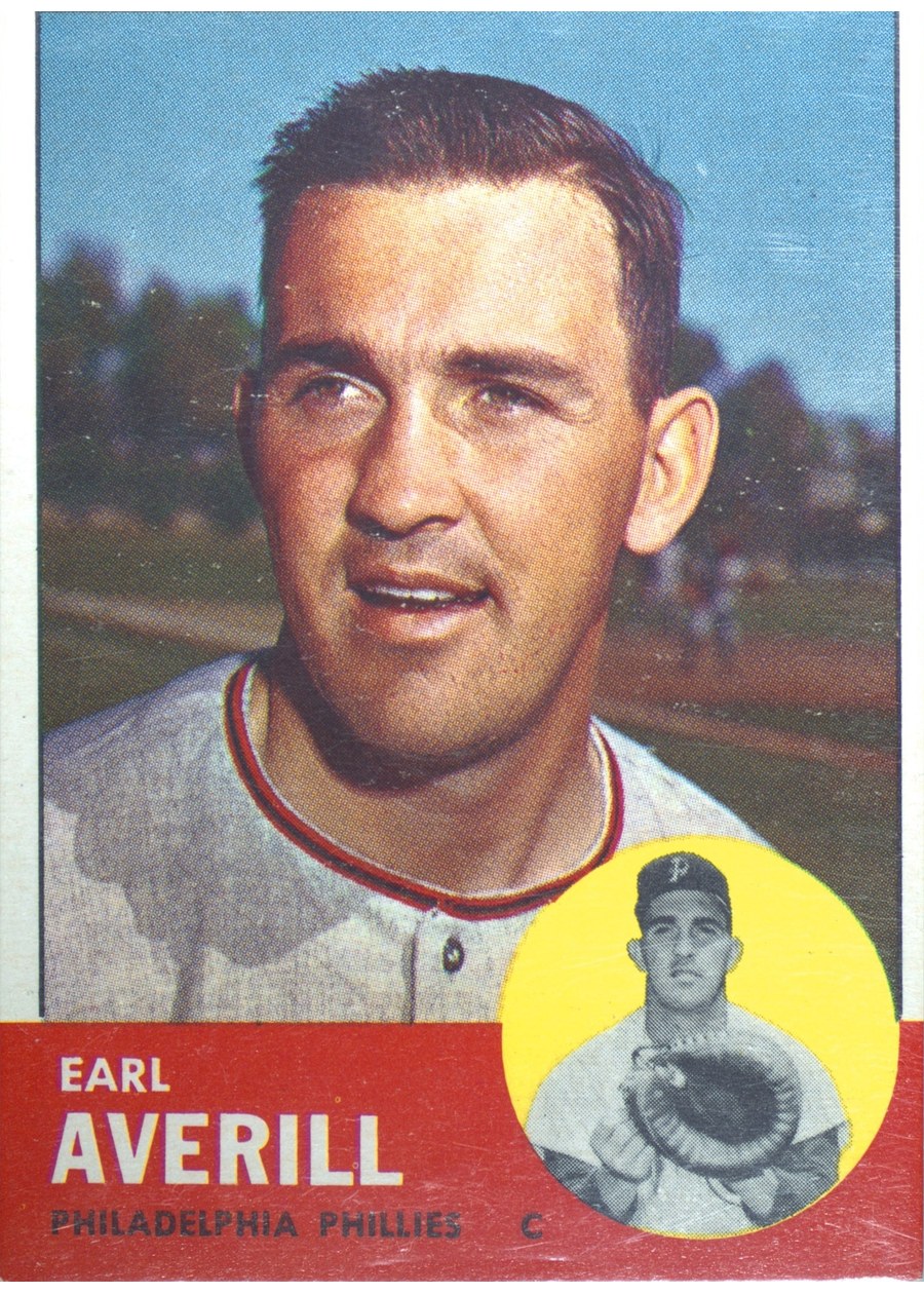 1963 Topps #139 Earl Averill, Philadelphia Phillies