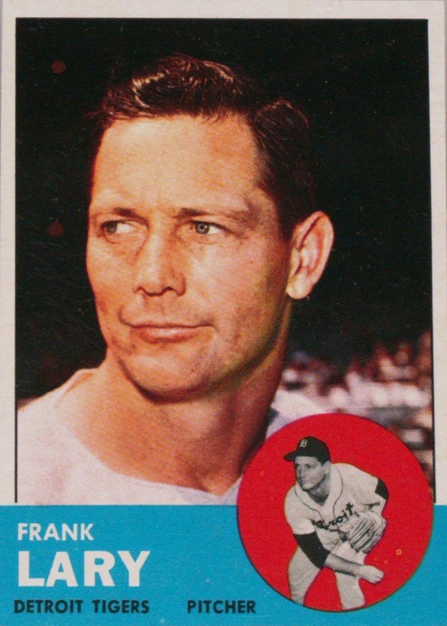 1963 Topps #140 Frank Lary, Detroit Tigers