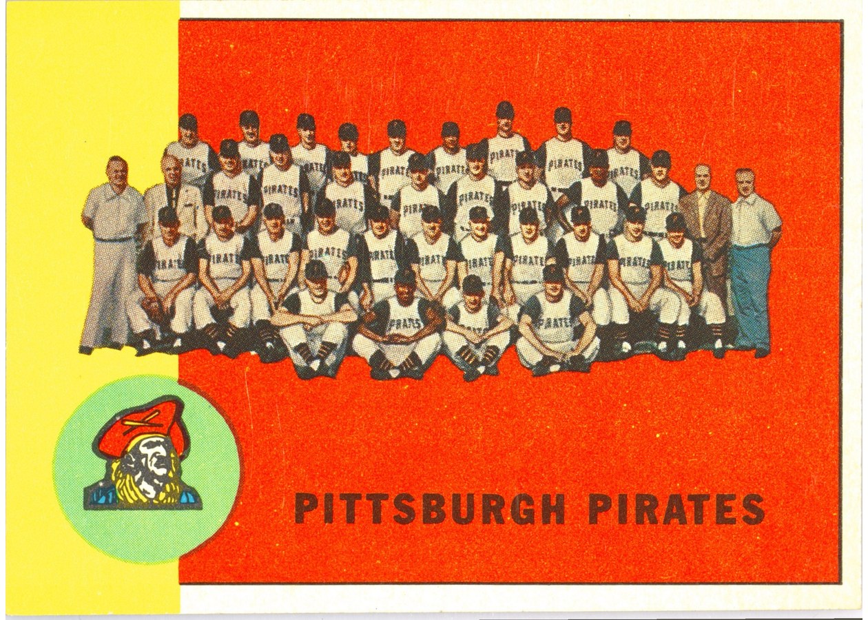 1963 Topps #151 Pittsburgh Pirates