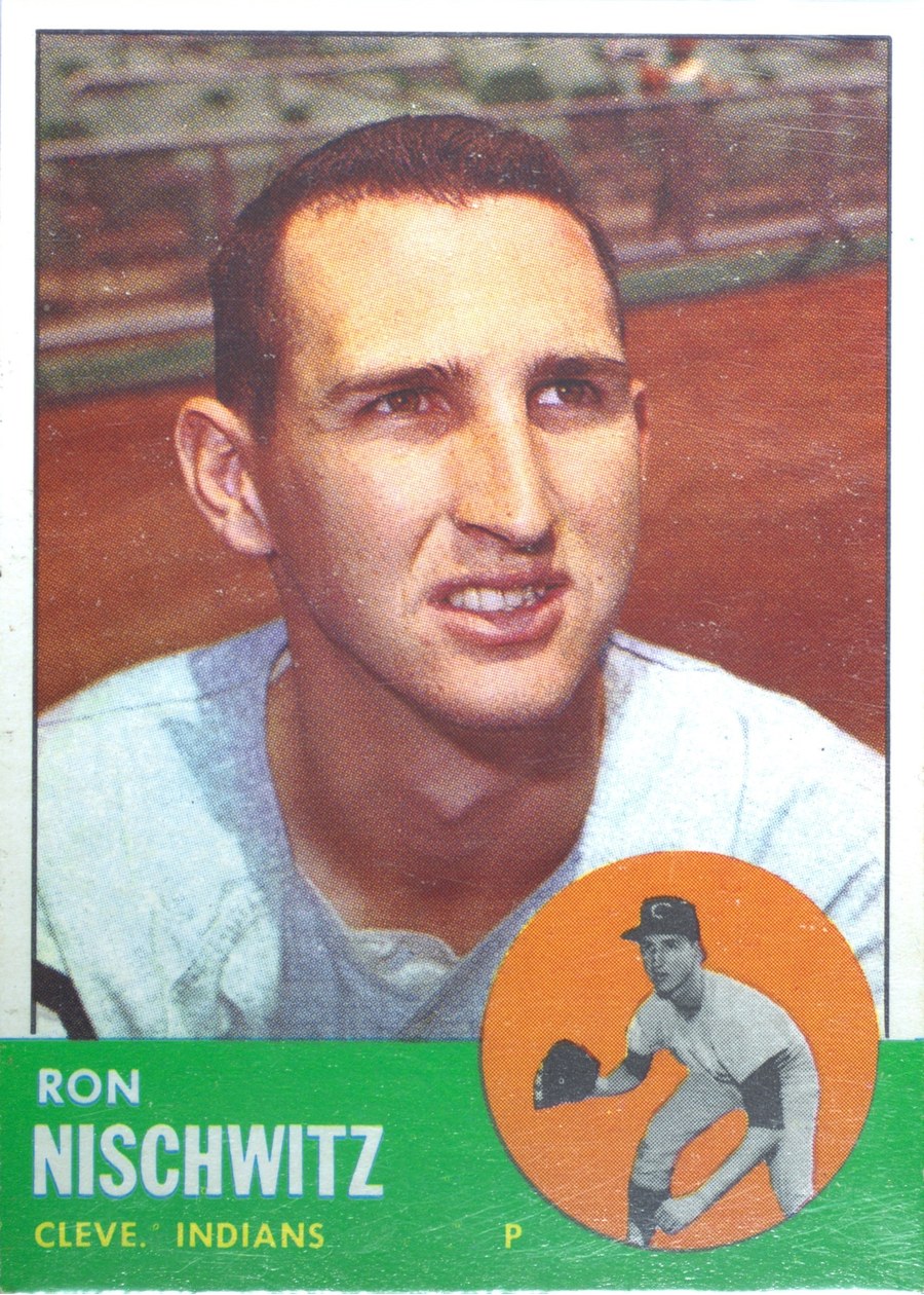 1963 Topps #152 Ron Nischwitz, Cleveland Indians