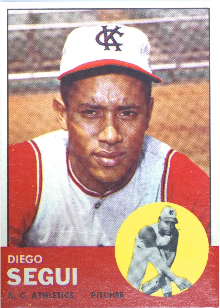 1963 Topps #157 Diego Segui, Kansas City Athletics