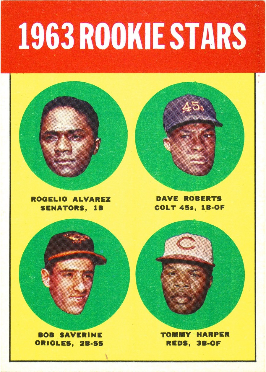 1963 Topps #158 1963 Rookie Stars, Baltimore Orioles / Cincinnati Reds / Houston Colt .45's / Washington Senators