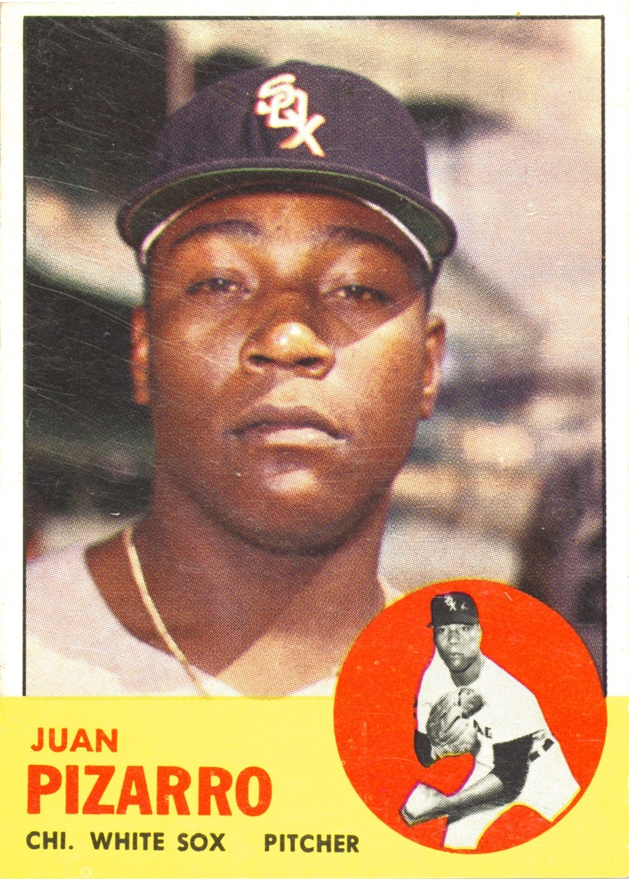 1963 Topps #160 Juan Pizarro, Chicago White Sox