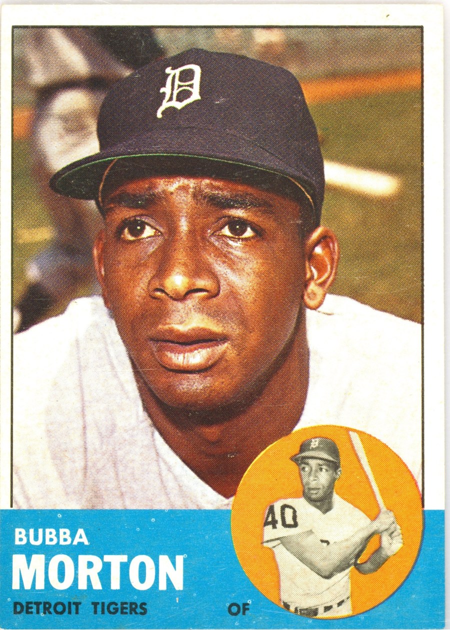 1963 Topps #164 Bubba Morton, Detroit Tigers