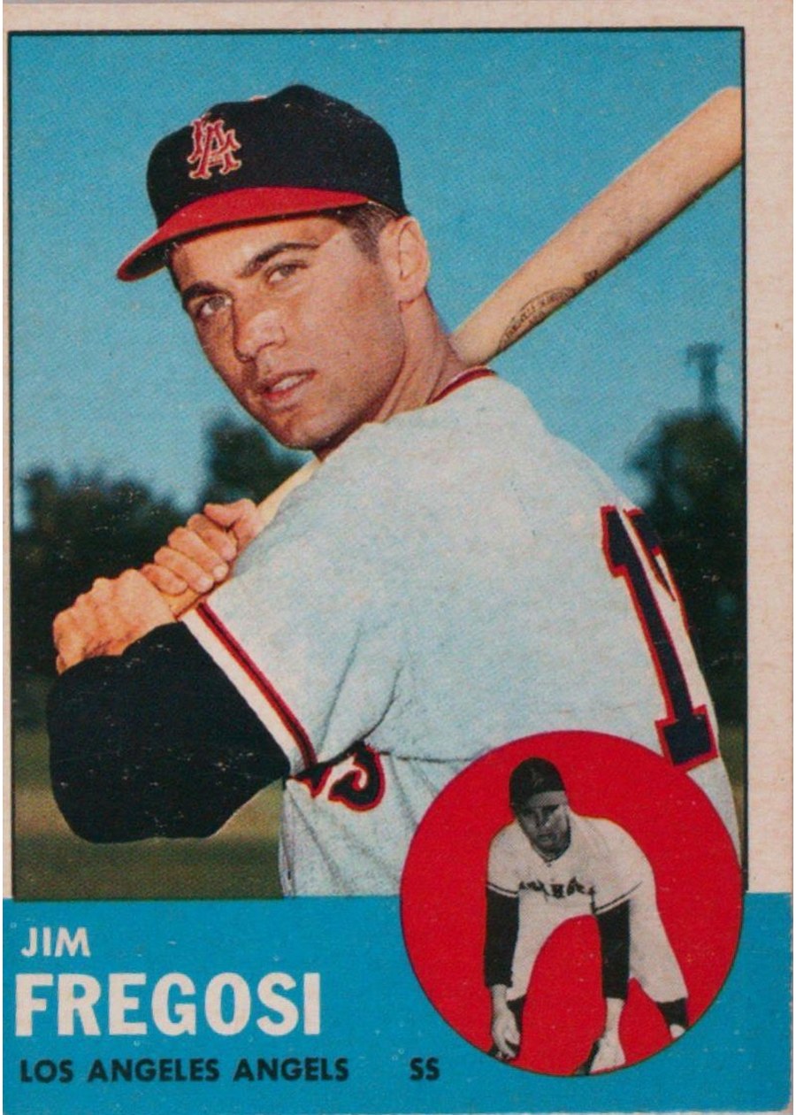 1963 Topps #167 Jim Fregosi, Los Angeles Angels