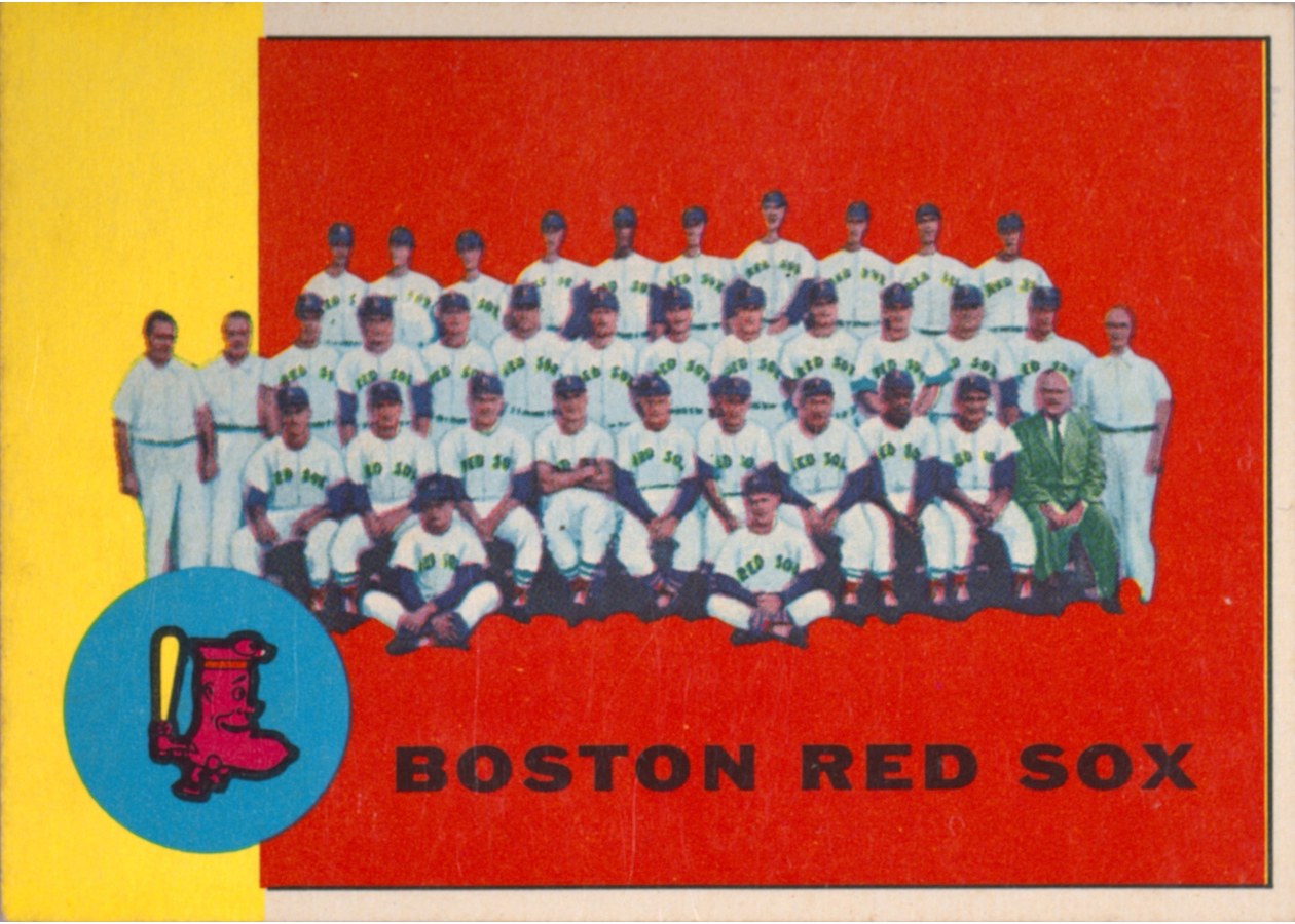 1963 Topps #202 Boston Red Sox