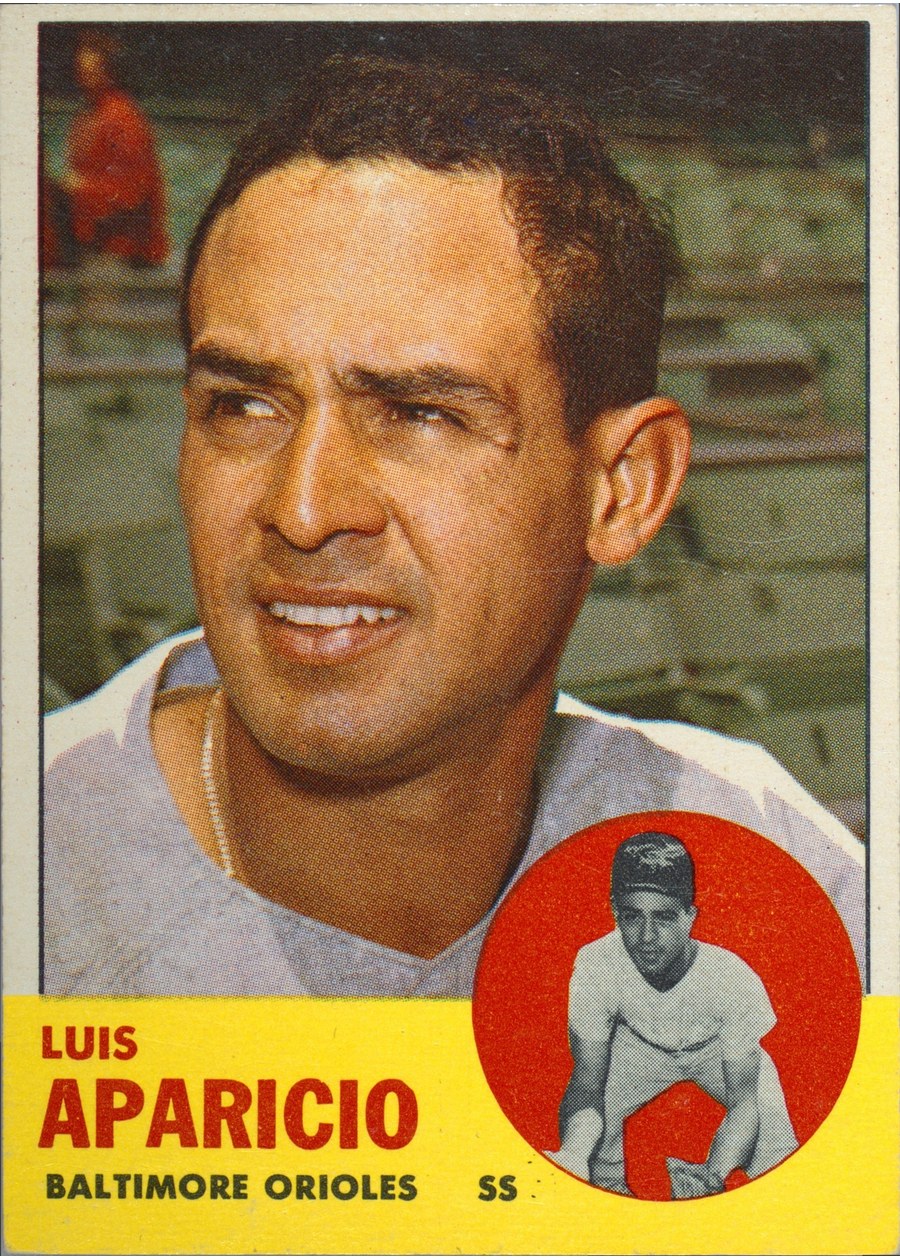 1963 Topps #205 Luis Aparicio, Baltimore Orioles