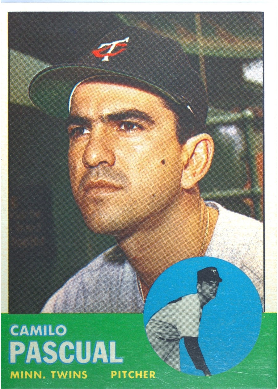 1963 Topps #220 Camilo Pascual, Minnesota Twins