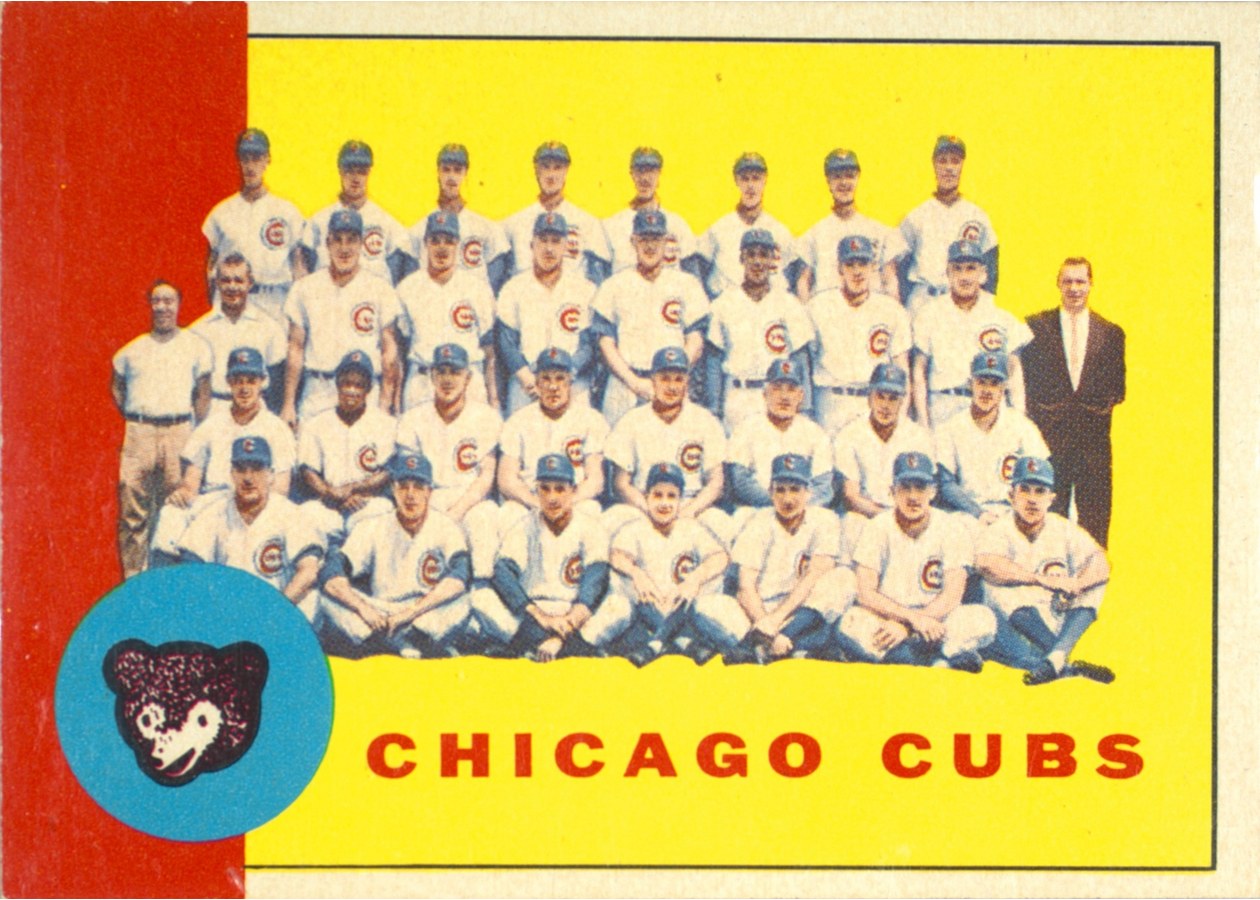 1963 Topps #222 Chicago Cubs