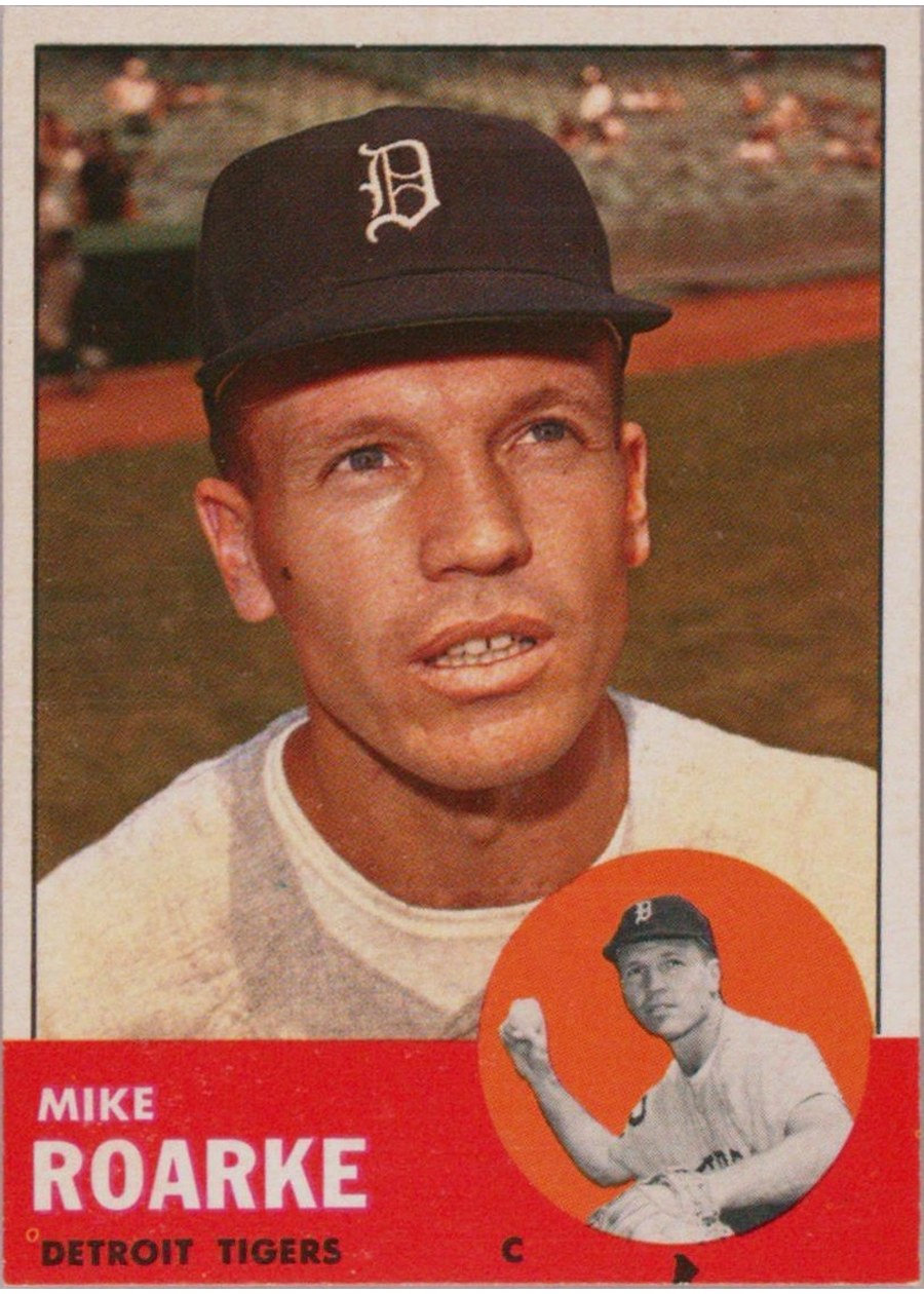 1963 Topps #224 Mike Roarke, Detroit Tigers