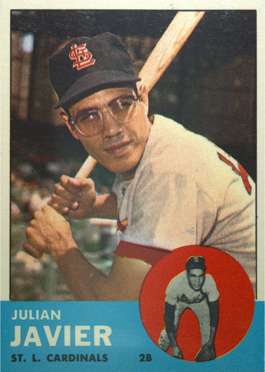 1963 Topps #226 Julian Javier, St. Louis Cardinals