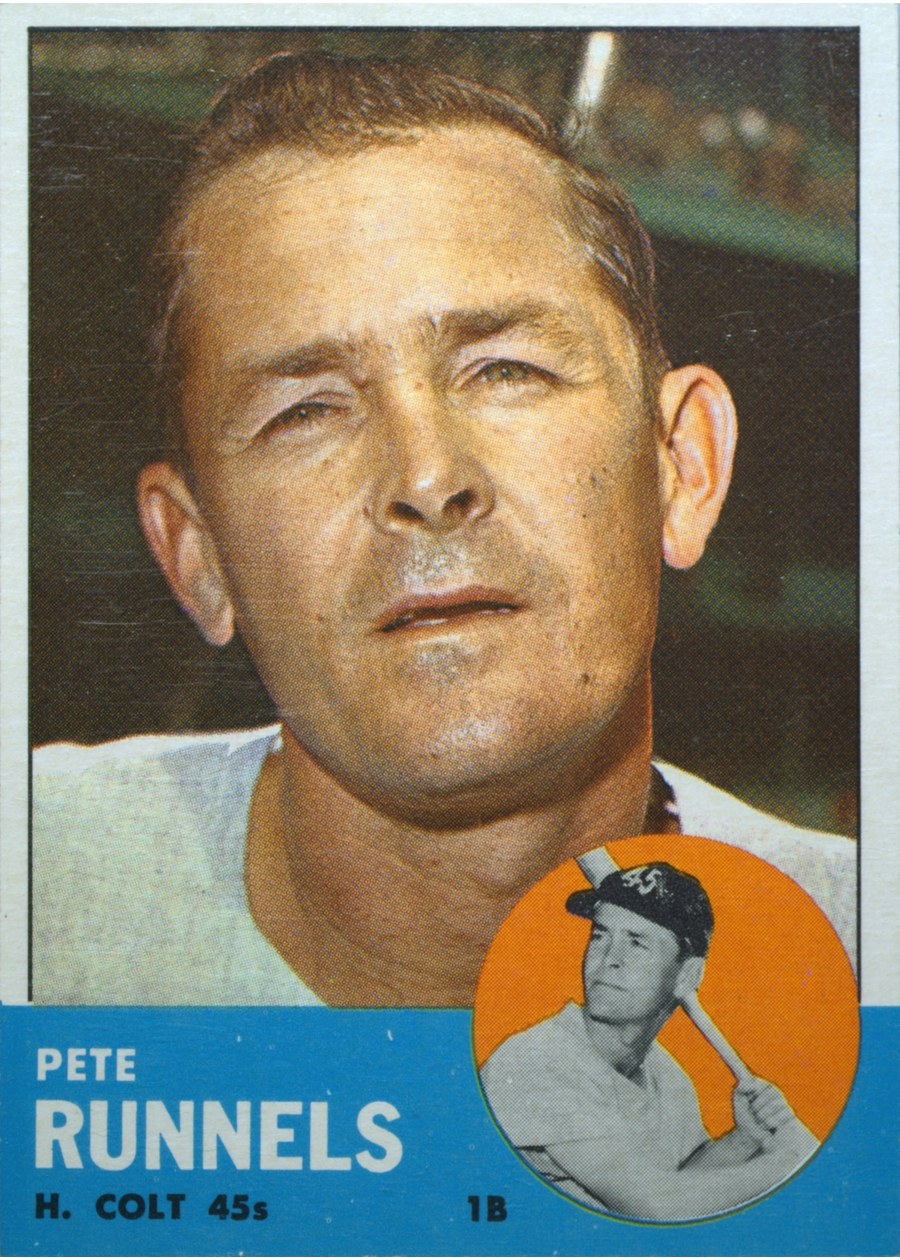 1963 Topps #230 Pete Runnels, Houston Colt .45's