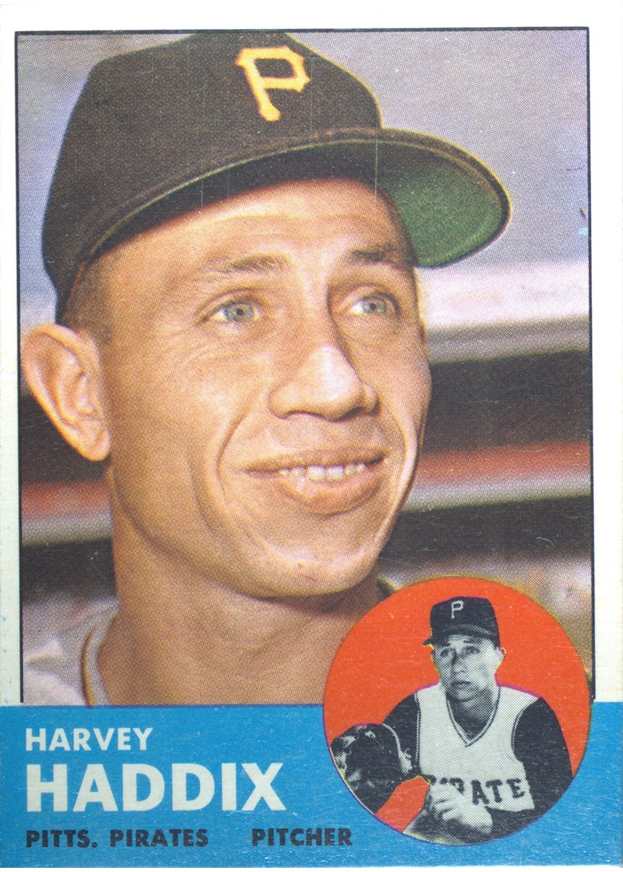 1963 Topps #239 Harvey Haddix, Pittsburgh Pirates