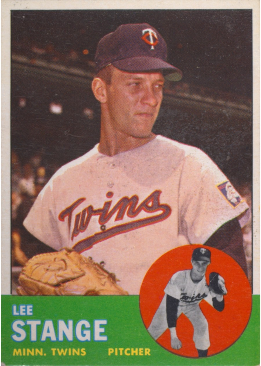 1963 Topps #246 Lee Stange, Minnesota Twins