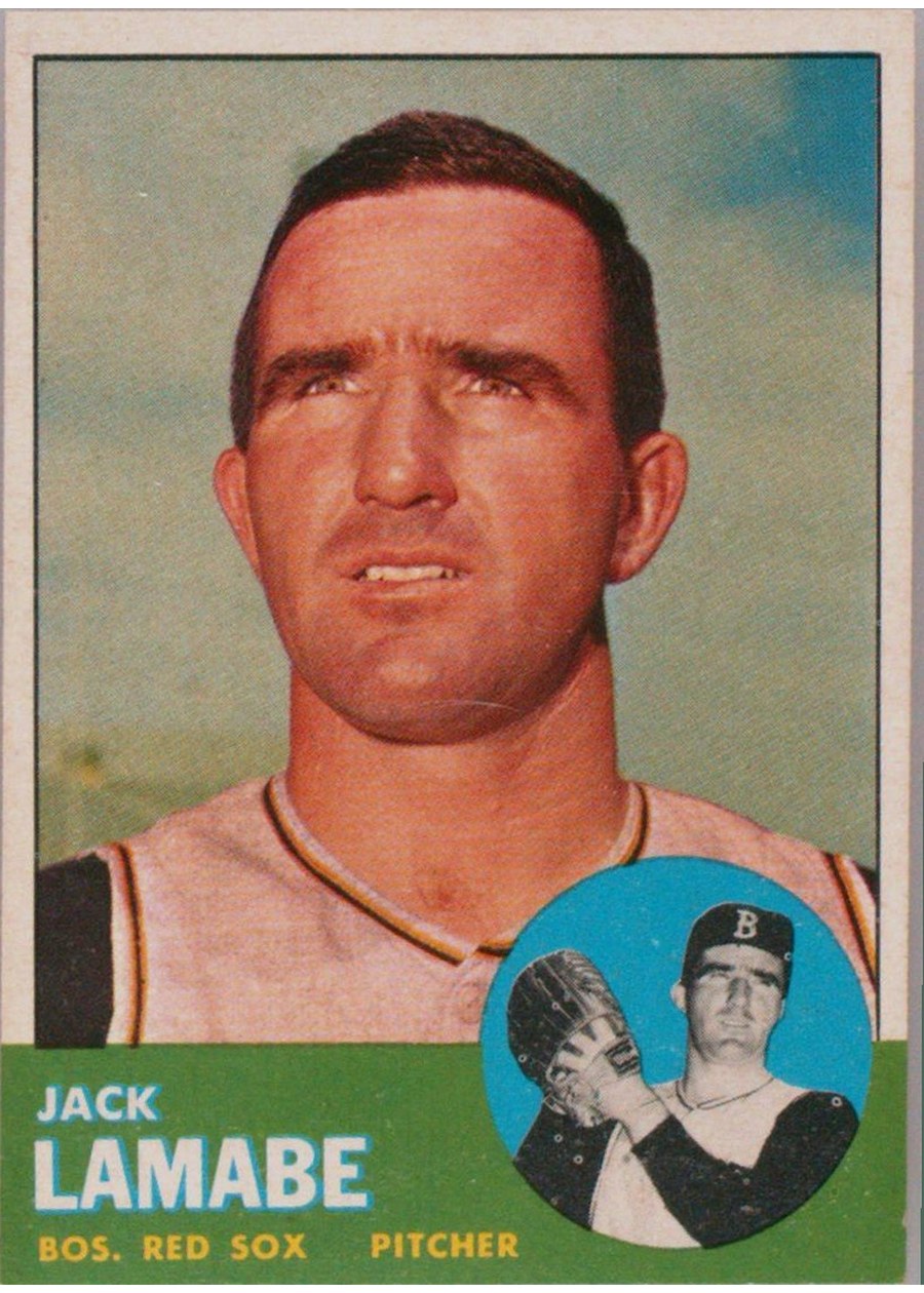 1963 Topps #251 Jack Lamabe, Boston Red Sox