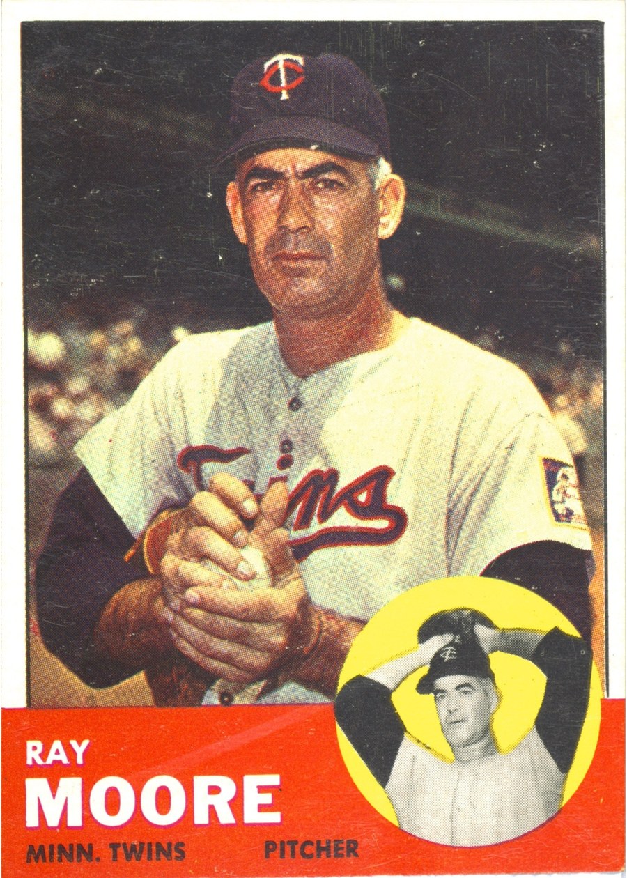 1963 Topps #26 Ray Moore, Minnesota Twins