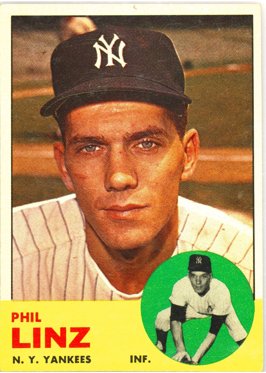 1963 Topps #264 Phil Linz, New York Yankees