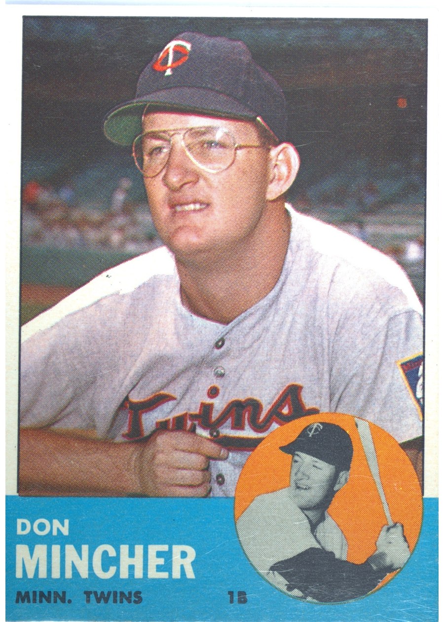 1963 Topps #269 Don Mincher, Minnesota Twins