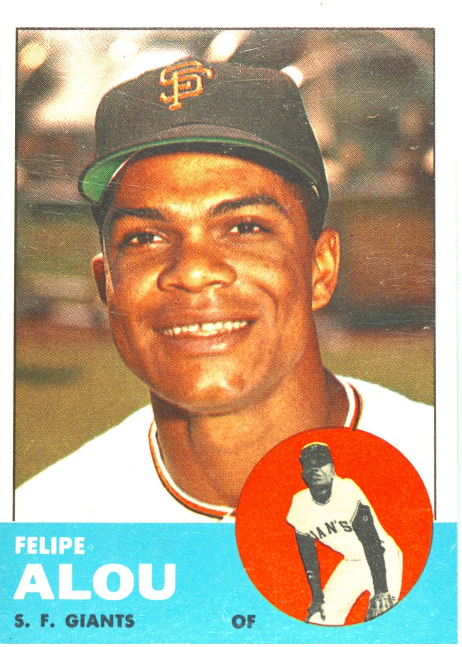 1963 Topps #270 Felipe Alou, San Francisco Giants