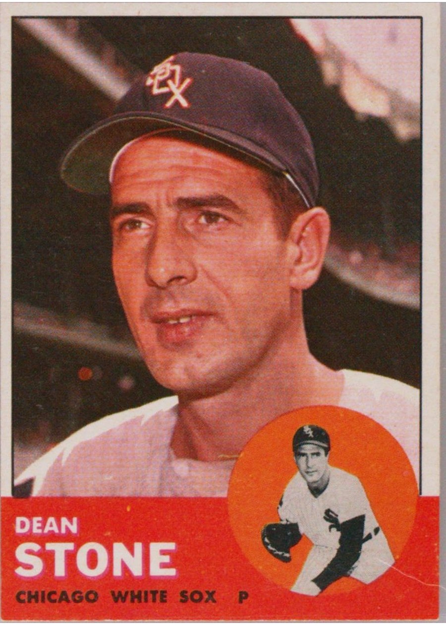1963 Topps #271 Dean Stone, Chicago White Sox