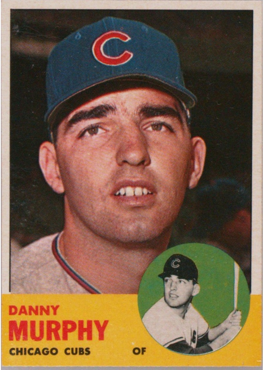 1963 Topps #272 Danny Murphy, Chicago Cubs