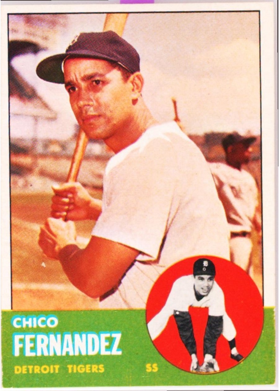 1963 Topps #278 Chico Fernandez, Detroit Tigers