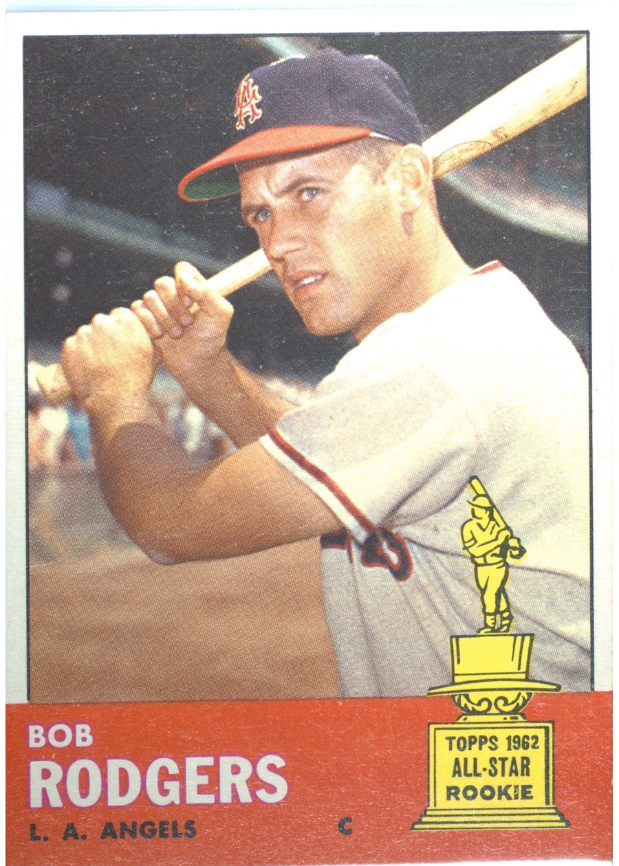 1963 Topps #280 Bob Rodgers, Los Angeles Angels