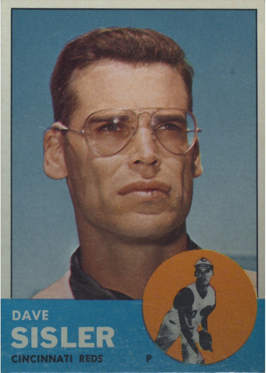 1963 Topps #284 Dave Sisler, Cincinnati Reds