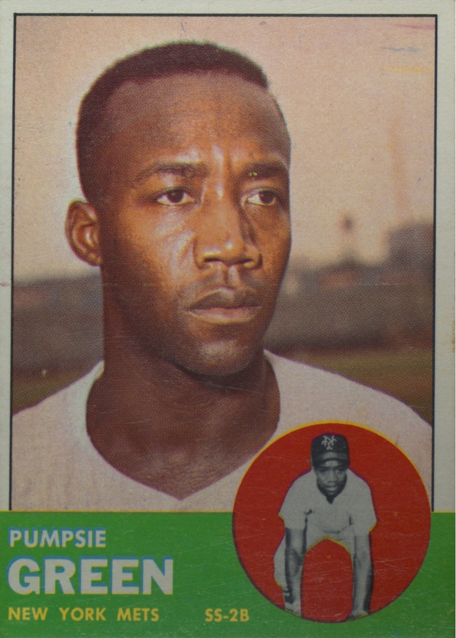1963 Topps #292 Pumpsie Green, New York Mets
