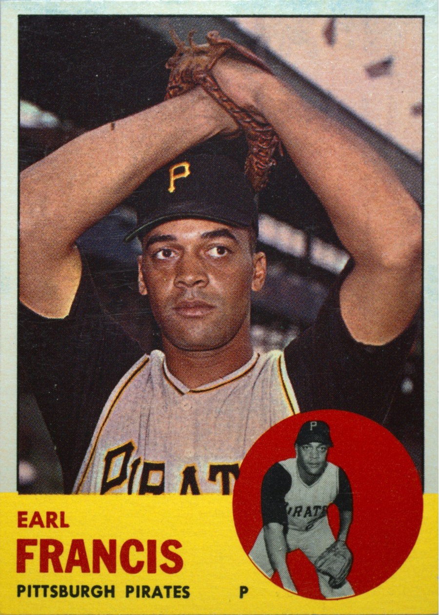 1963 Topps #303 Earl Francis, Pittsburgh Pirates
