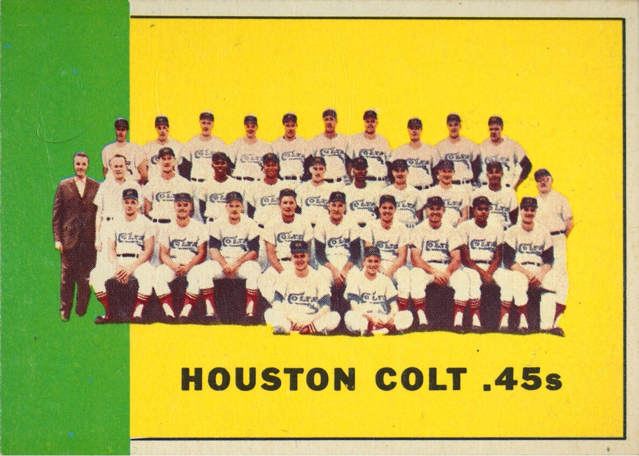 1963 Topps #312 Houston Colt .45's