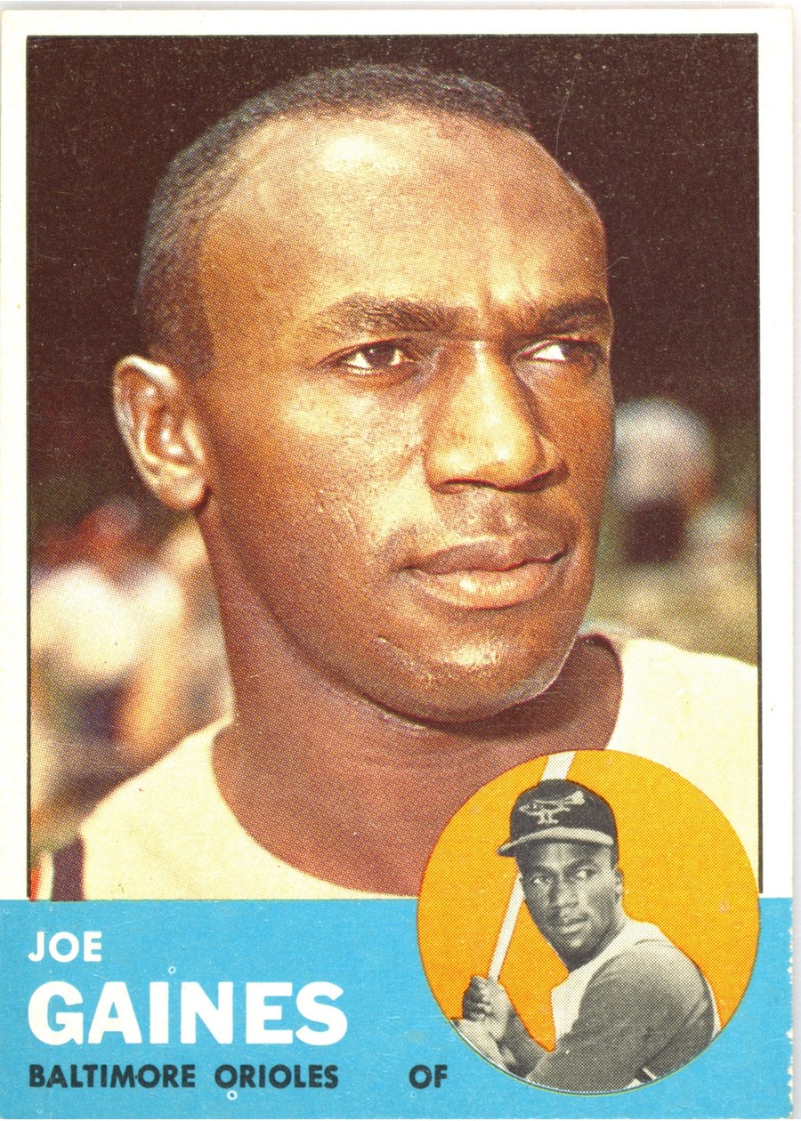 1963 Topps #319 Joe Gaines, Baltimore Orioles