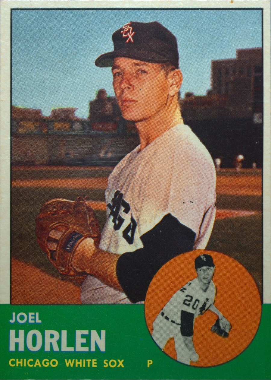 1963 Topps #332 Joel Horlen, Chicago White Sox