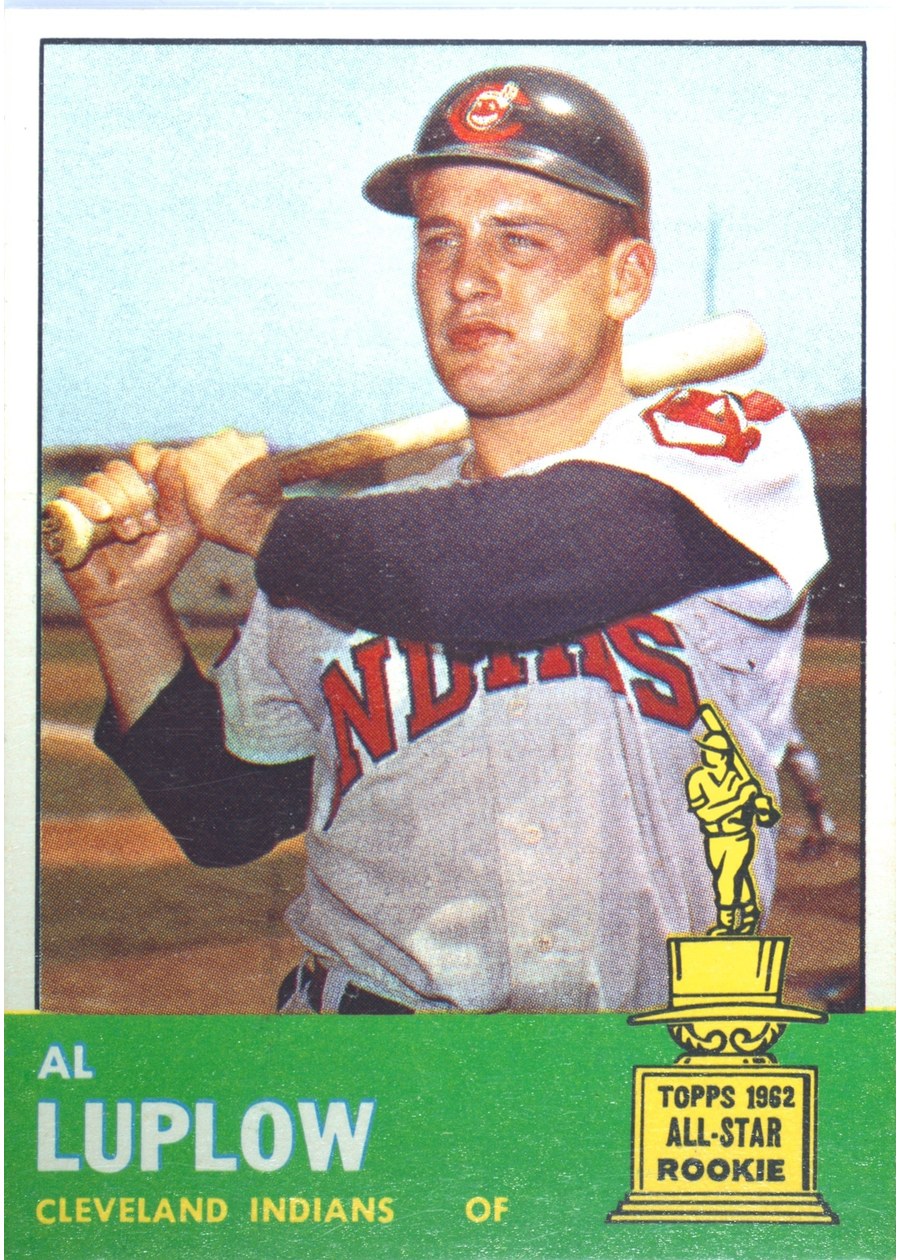 1963 Topps #351 Al Luplow, Cleveland Indians