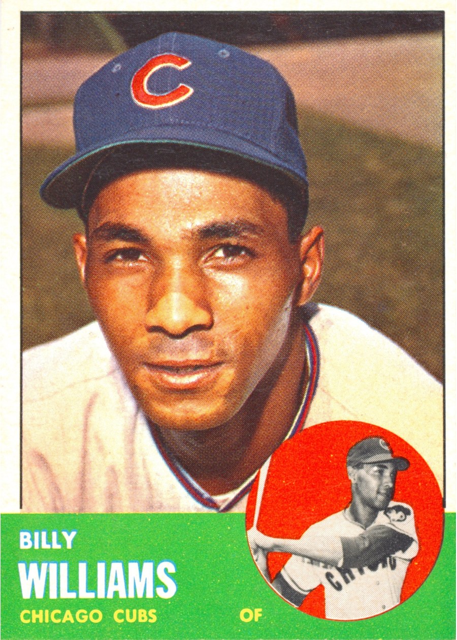 1963 Topps #353 Billy Williams, Chicago Cubs