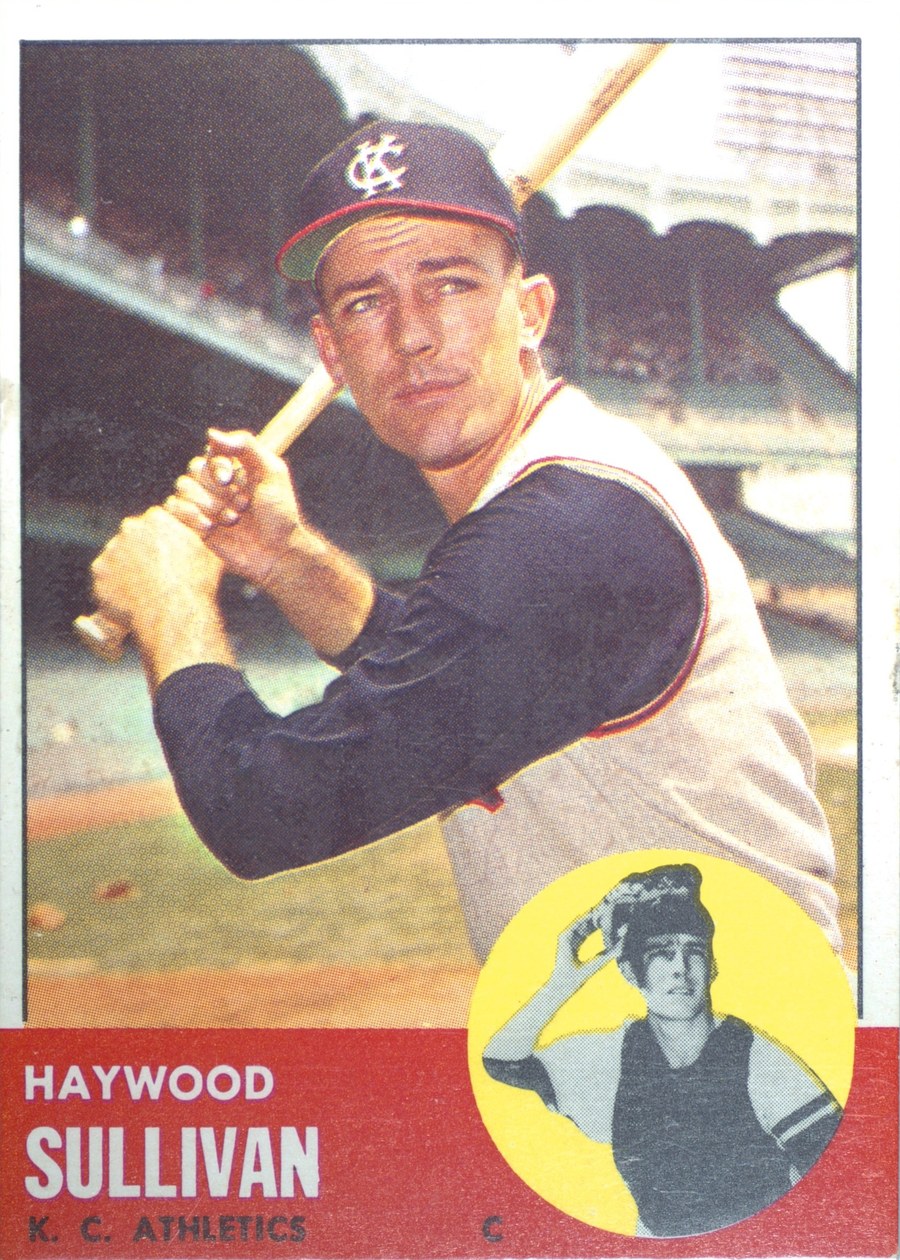 1963 Topps #359 Haywood Sullivan, Kansas City Athletics