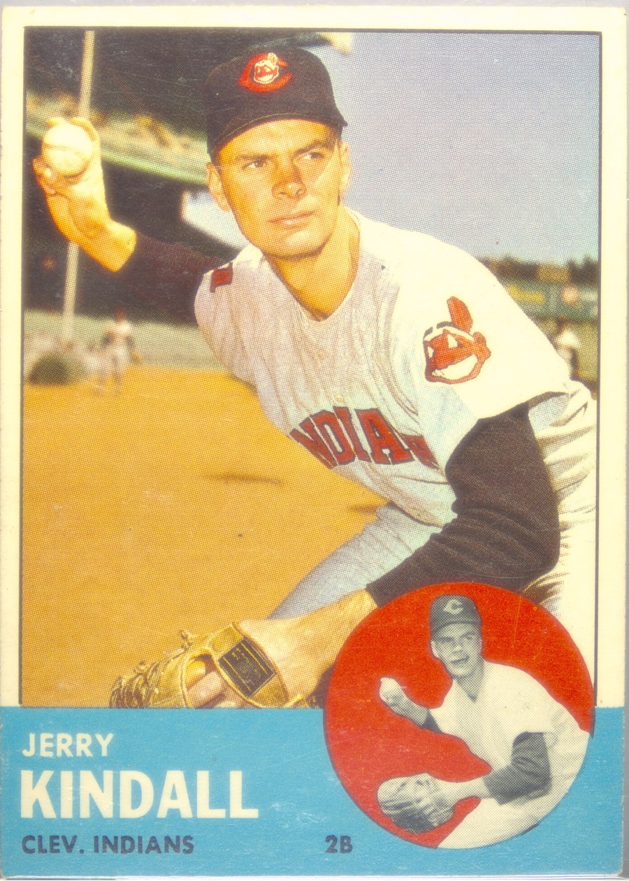 1963 Topps #36 Jerry Kindall, Cleveland Indians