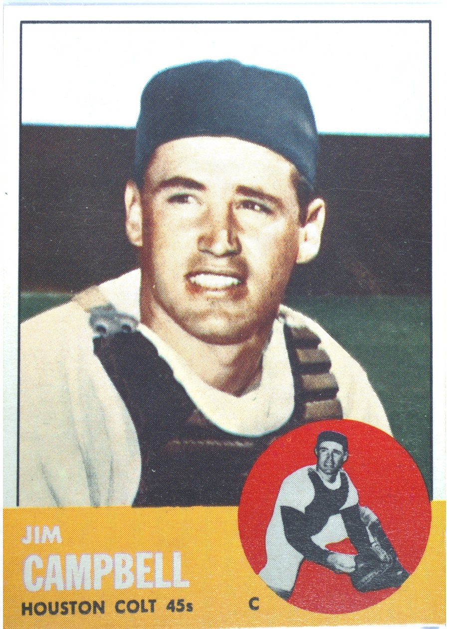 1963 Topps #373 Jim Campbell, Houston Colt .45's