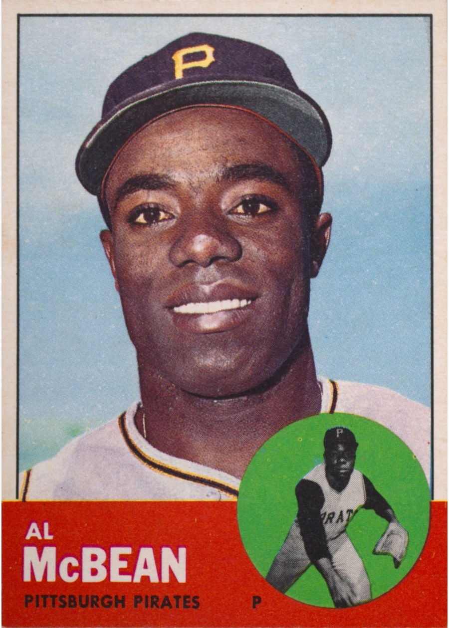 1963 Topps #387 Al McBean, Pittsburgh Pirates