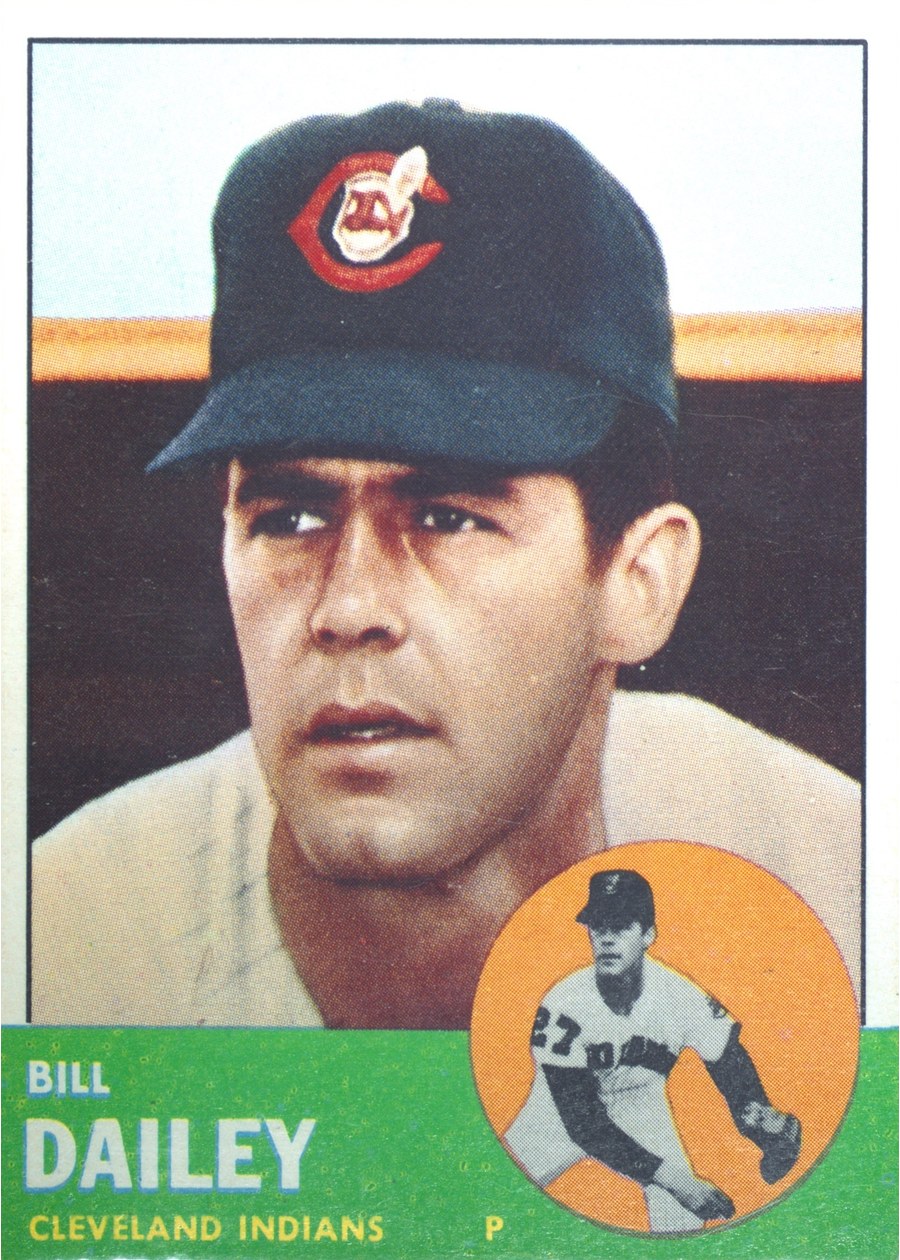 1963 Topps #391 Bill Dailey, Cleveland Indians