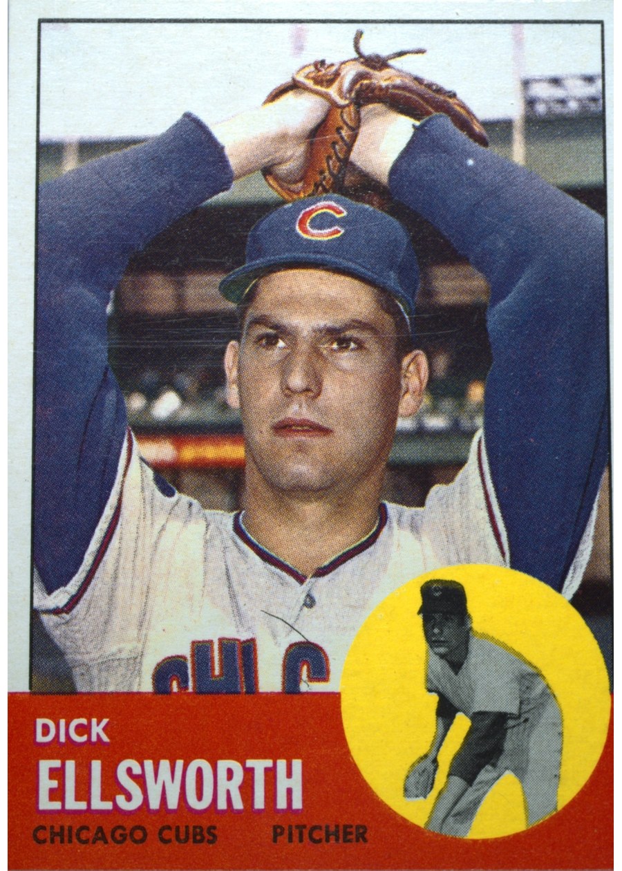 1963 Topps #399 Dick Ellsworth, Chicago Cubs