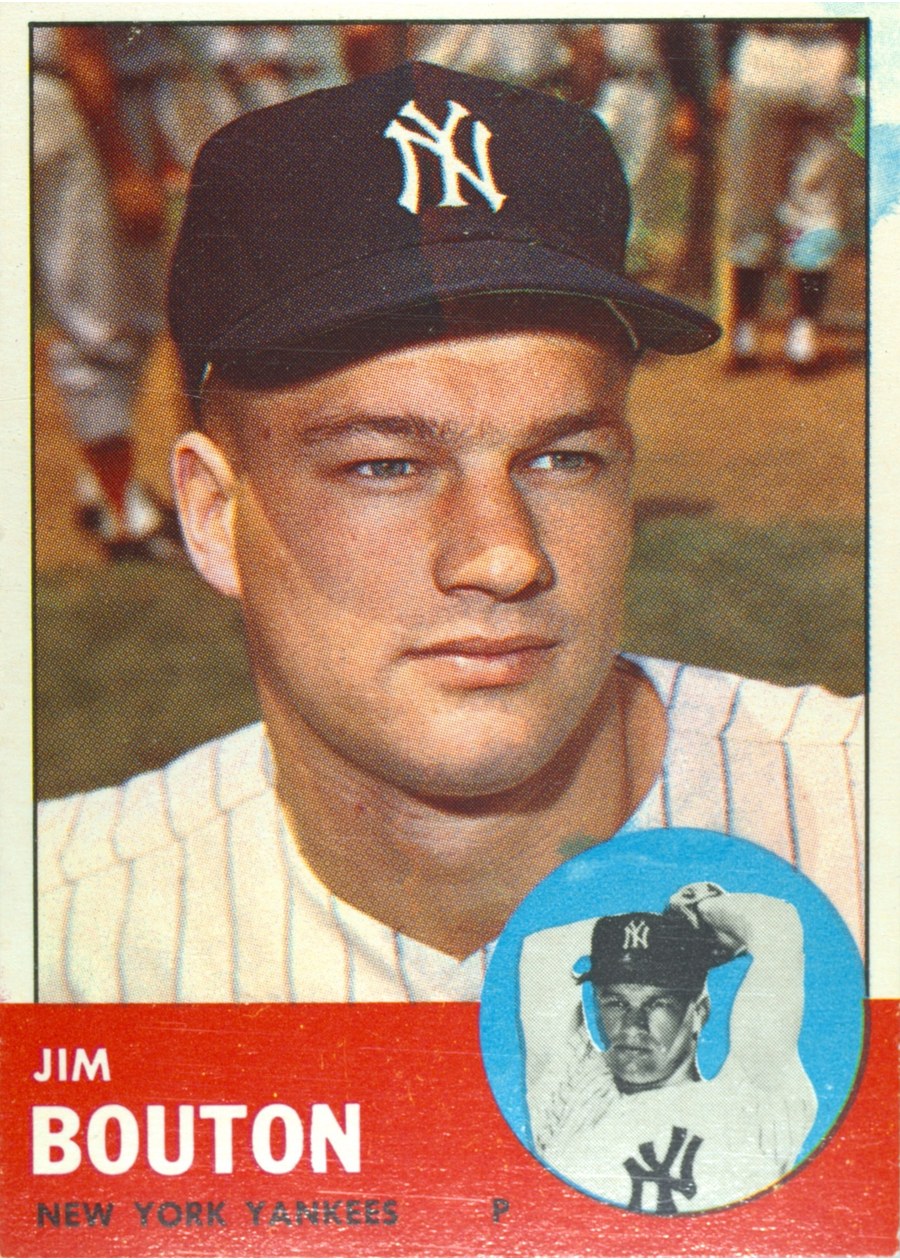 1963 Topps #401 Jim Bouton, New York Yankees