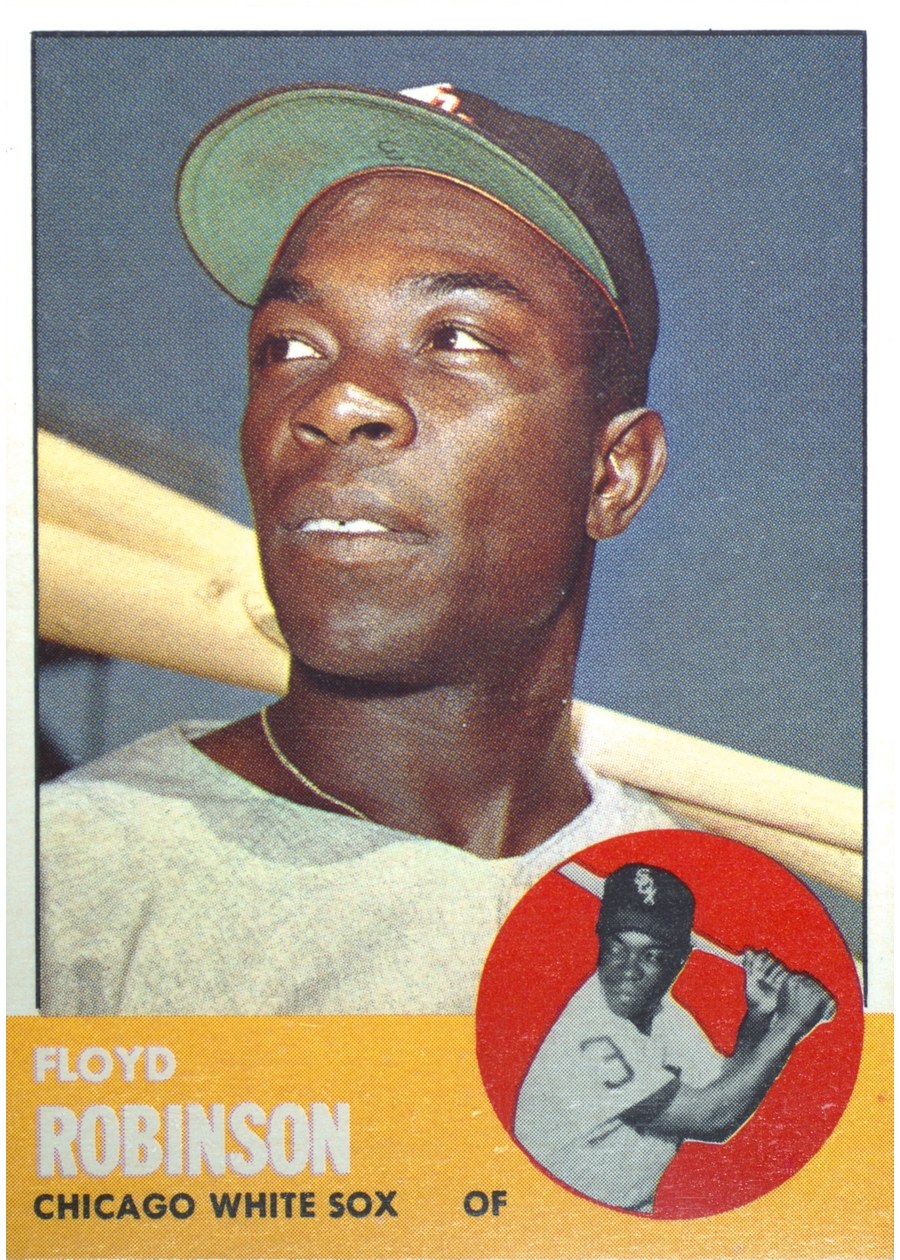1963 Topps #405 Floyd Robinson, Chicago White Sox