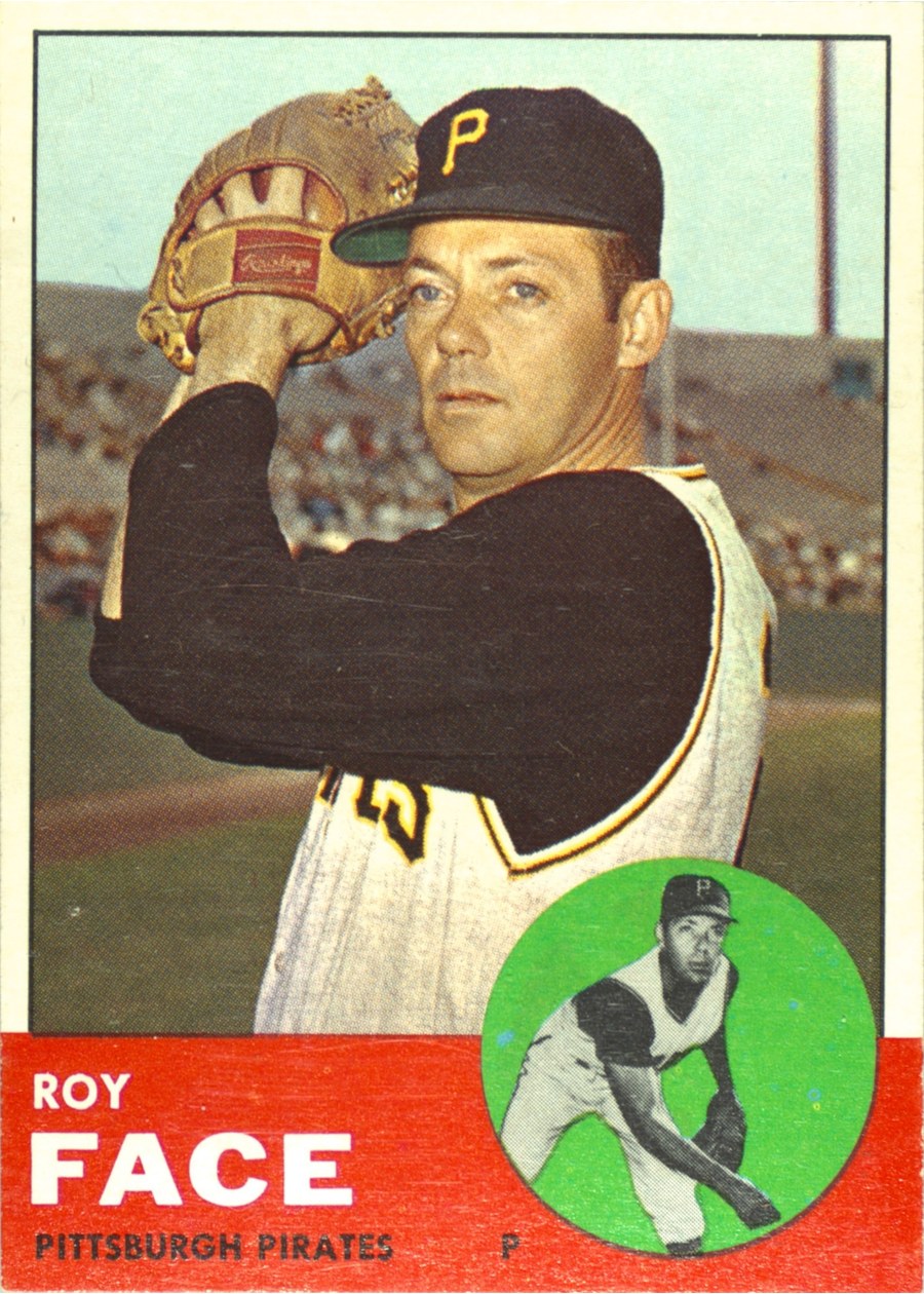 1963 Topps #409 Roy Face, Pittsburgh Pirates