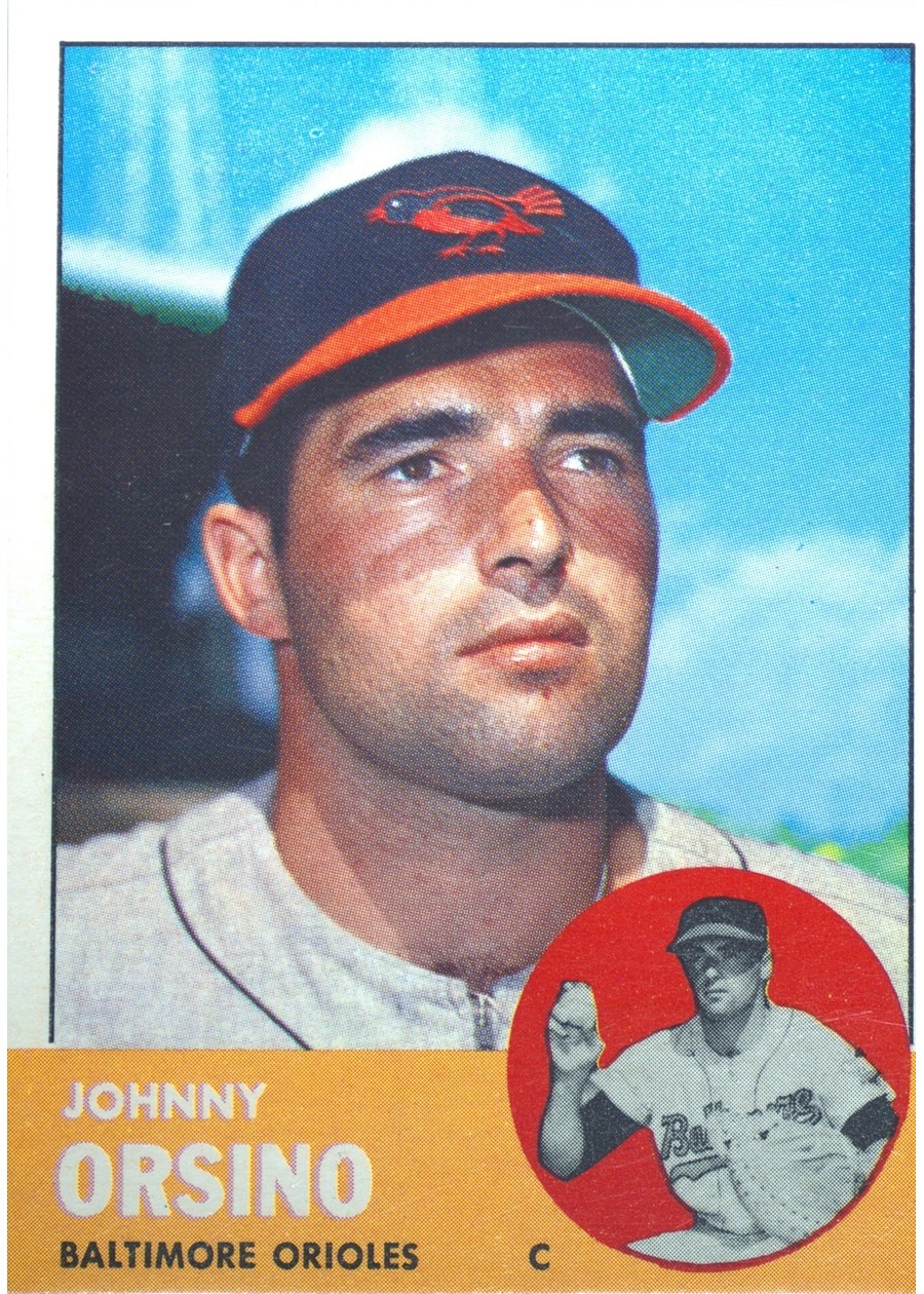 1963 Topps #418 Johnny Orsino, Baltimore Orioles