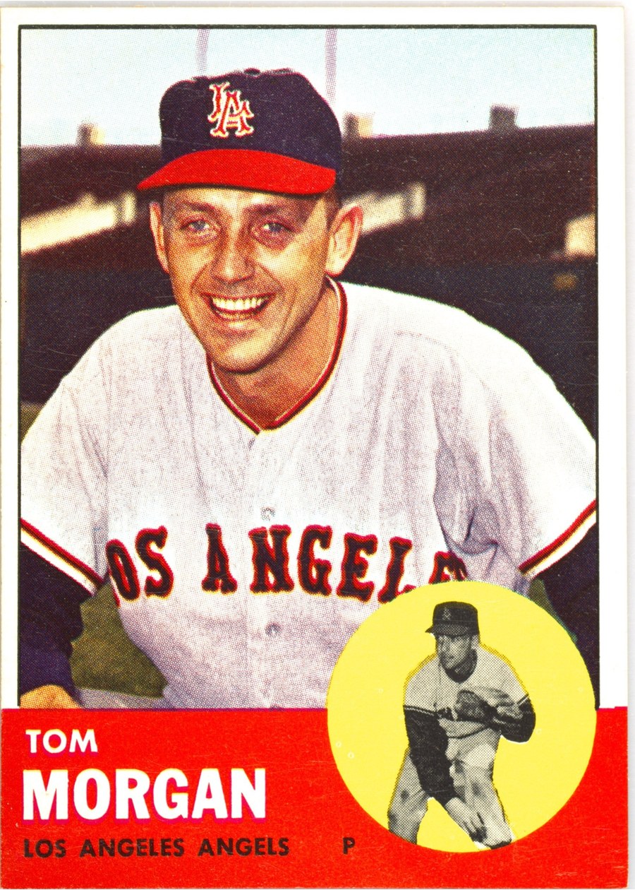 1963 Topps #421 Tom Morgan, Los Angeles Angels