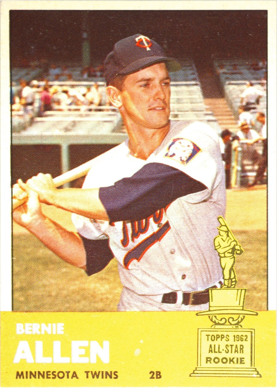 1963 Topps #427 Bernie Allen, Minnesota Twins
